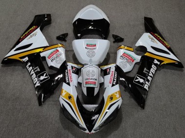 Discount 2005-2006 White Black Gold Red Rizoma Playboy Kawasaki ZX6R Motorcycle Fairings Canada