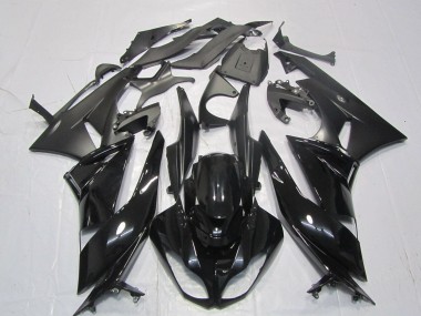 Discount 2007-2008 Gossy Black Matte Black Kawasaki ZX6R Motorcycle Fairings Canada