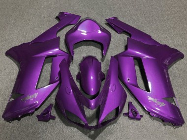 Discount 2007-2008 Purple Kawasaki ZX6R Motorcycle Fairings Canada