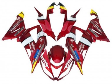 Discount 2013-2018 Red Yellow White Blue Kawasaki ZX6R Motorcycle Fairings Canada