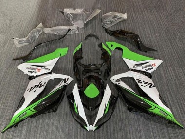 Discount 2013-2018 Green White Black Kawasaki ZX6R Motorcycle Fairings Canada
