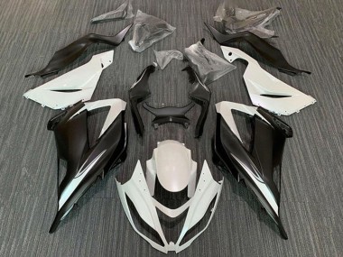 Discount 2013-2018 White Matte Black Kawasaki ZX6R Motorcycle Fairing Kits Canada