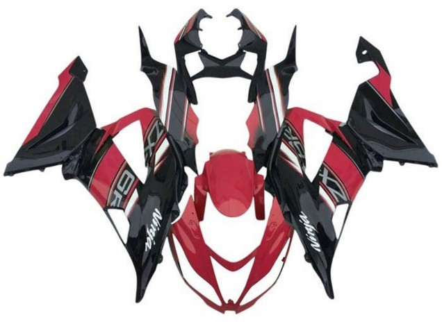Discount 2013-2018 Red Black White Kawasaki ZX6R Motorcycle Fairings Canada