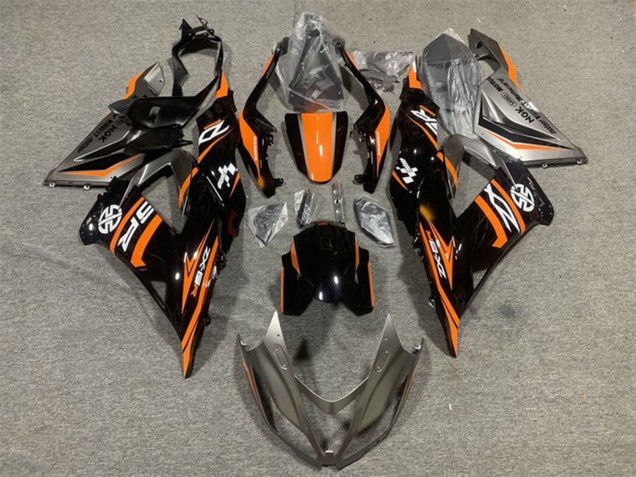 Discount 2013-2018 Orange Glossy Black Kawasaki ZX6R Motorcycle Fairing Canada