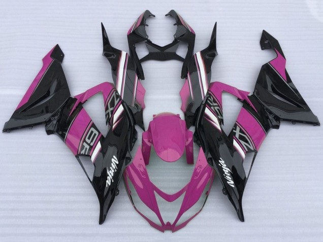 Discount 2013-2018 Pink Black White Kawasaki ZX6R Motorcycle Fairings Canada