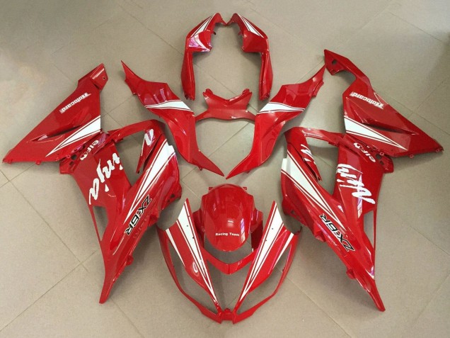 Discount 2013-2018 Red White Kawasaki ZX6R Motorcycle Fairings Canada