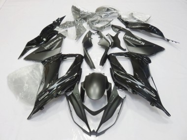 Discount 2013-2018 Glossy Black Matte Black Kawasaki ZX6R Motorcycle Fairings Canada