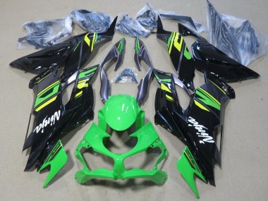 Discount 2019-2022 Green Yellow Glossy Black Kawasaki ZX6R Motorcycle Fairings Canada