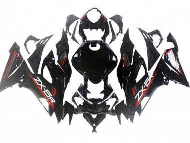 Discount 2019-2022 Glossy Black Red Kawasaki ZX6R Motorcycle Fairings Canada
