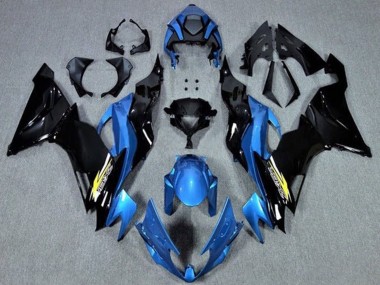 Discount 2019-2022 Blue Glossy Black Yellow Kawasaki ZX6R Motorcycle Fairings Canada