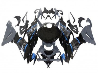 Discount 2019-2022 Grey Blue Black Honeycomb Kawasaki ZX6R Motorcycle Fairings Canada