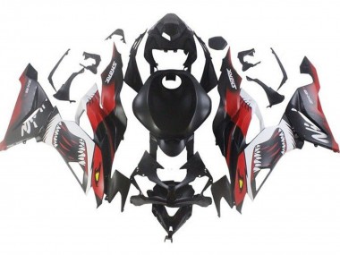 Discount 2019-2022 Matte Black Red White Shark Kawasaki ZX6R Motorcycle Fairings Canada