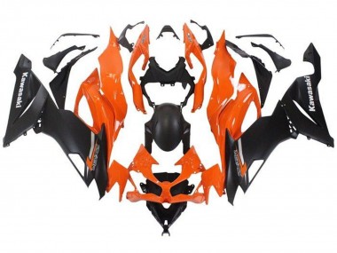 Discount 2019-2022 Orange Matte Black Kawasaki ZX6R Motorcycle Fairing Canada