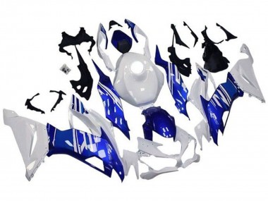 Discount 2019-2022 White Blue Kawasaki ZX6R Motorcycle Fairings Canada