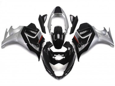 Discount 2008-2013 Glossy Black Silver Suzuki GSX650F Motorcycle Fairings Canada