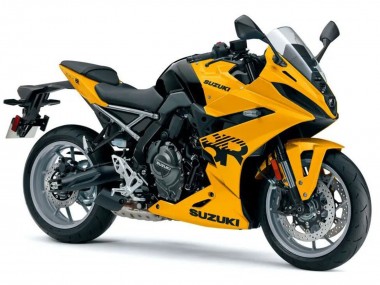 Discount 2024-2025 Yellow Suzuki GSX8R Motorcycle Fairings Canada