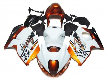 Discount 1996-2007 White Orange Black Suzuki GSXR1000 Motorcycle Fairings Canada