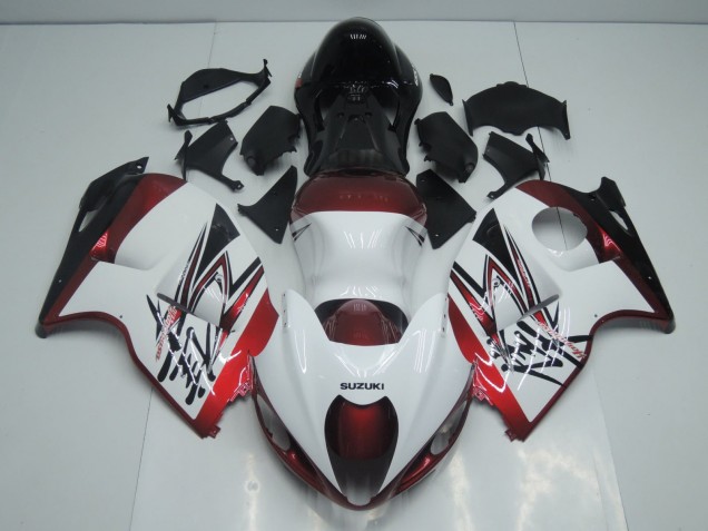 Discount 1996-2007 White Candy Red Black Suzuki GSXR1000 Motorcycle Fairings Canada