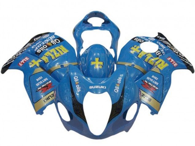 Discount 1996-2007 Blue Gold Black Rizla Suzuki GSXR 1300 Hayabusa Motorcycle Fairings Canada