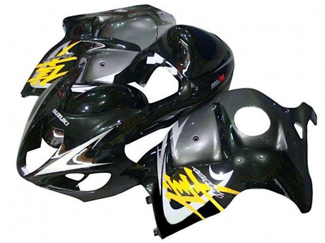 Discount 1996-2007 Glossy Black Silver Yellow Suzuki GSXR1000 Motorcycle Fairings Canada