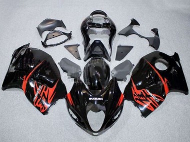 Discount 1996-2007 Glossy Black Red Suzuki GSXR1000 Motorcycle Fairings Canada