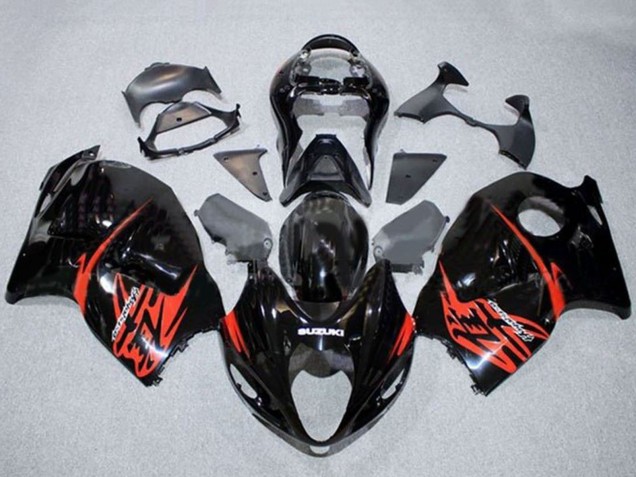 Discount 1996-2007 Glossy Black Red Suzuki GSXR1000 Motorcycle Fairings Canada