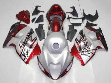 Discount 1996-2007 Silver Candy Red Black Suzuki GSXR1000 Motorcycle Fairings Canada
