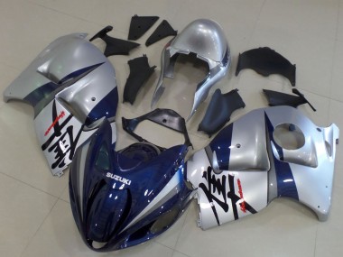 Discount 1996-2007 Silver Dark Blue Suzuki GSXR1000 Motorcycle Fairings Canada