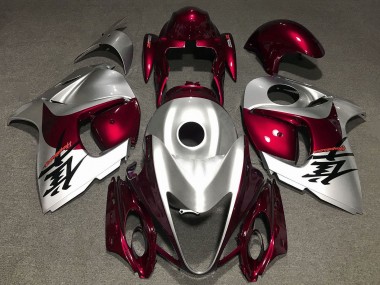 Discount 2008-2020 Silver Dark Red Suzuki GSXR 1300 Hayabusa Motorcycle Fairings Canada