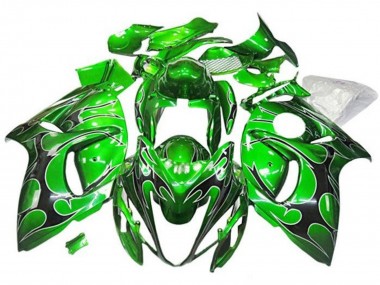 Discount 2008-2020 Green Black Tribal Suzuki GSXR 1300 Hayabusa Motorcycle Fairings Canada