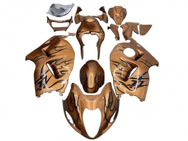 Discount 2008-2020 Bronze Black Flame Suzuki GSXR 1300 Hayabusa Motorcycle Fairings Canada