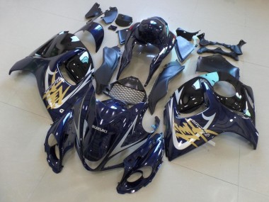 Discount 2008-2020 Dark Blue Black Gold Silver Suzuki GSXR 1300 Hayabusa Motorcycle Fairings Canada