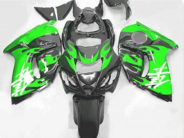 Discount 2008-2020 Black Green Flame Suzuki GSXR 1300 Hayabusa Motorcycle Fairings Canada