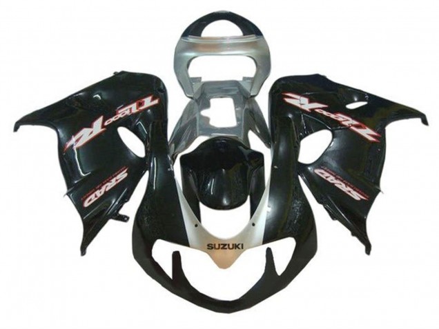 Discount 1998-2003 Glossy Black Grey Suzuki TL1000R Motorcycle Fairings Canada