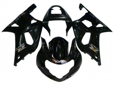 Discount 2000-2002 Glossy Black Chrome Suzuki GSXR1000 Motorcycle Fairings Canada