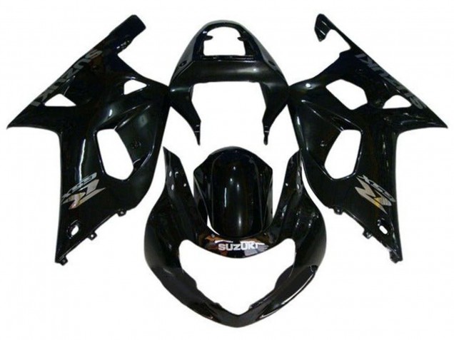 Discount 2000-2002 Glossy Black Chrome Suzuki GSXR1000 Motorcycle Fairings Canada