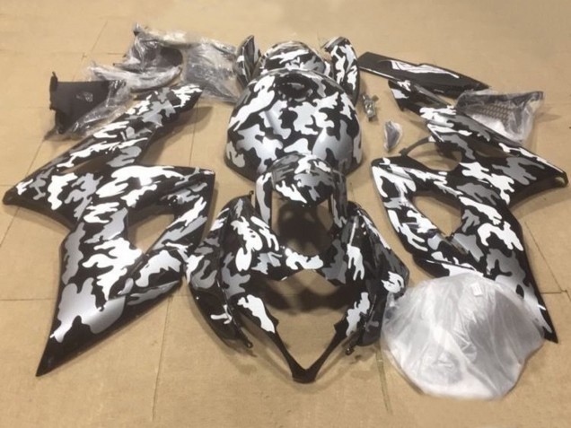 Discount 2000-2002 Black White Grey Camouflage Suzuki GSXR1000 Motorcycle Fairings Canada
