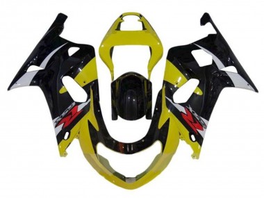 Discount 2000-2002 Yellow Silver Glossy Black Red Suzuki GSXR1000 Motorcycle Fairings Canada