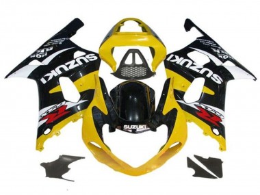Discount 2000-2002 Yellow Glossy Black White Red Suzuki GSXR1000 Motorcycle Fairings Canada