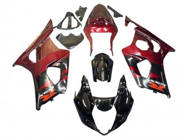 Discount 2003-2004 Red Glossy Black Suzuki GSXR 1000 Motorcycle Fairings Canada