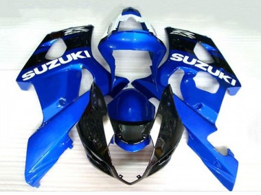 Discount 2003-2004 Blue Black White Suzuki GSXR 1000 Motorcycle Fairings Canada
