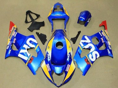 Discount 2003-2004 Blue Yellow Red White Motul Suzuki GSXR 1000 Motorcycle Fairings Canada