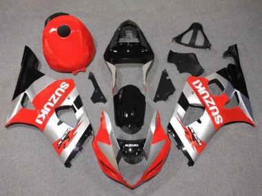 Discount 2003-2004 Red Silver Black Suzuki GSXR 1000 Motorcycle Fairings Canada