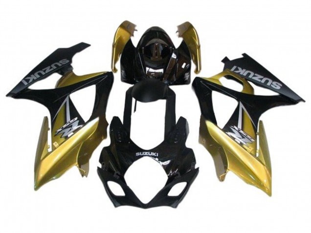 Discount 2005-2006 Black Gold Silver Suzuki GSXR 1000 Motorcycle Fairings Canada