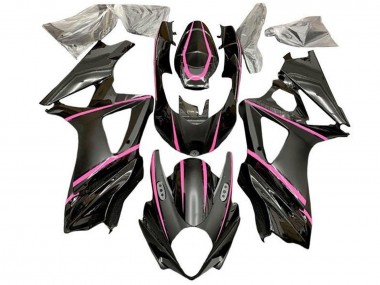 Discount 2005-2006 Glossy Black Matte Black Pink Suzuki GSXR 1000 Motorcycle Fairings Canada