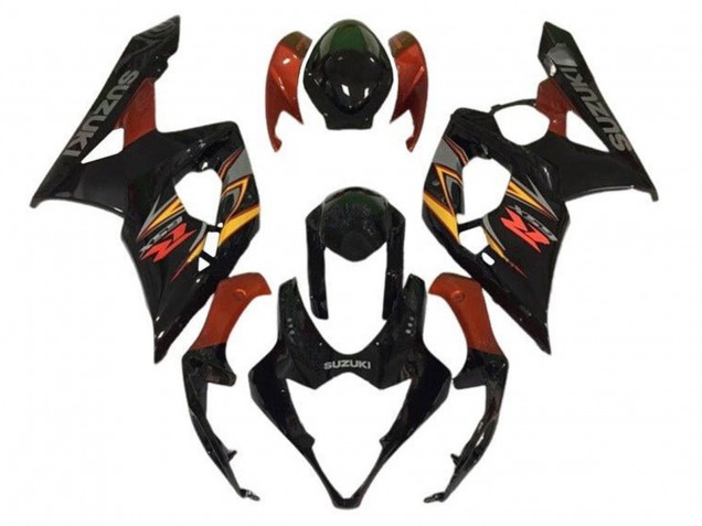 Discount 2005-2006 Black Red Yellow Grey Suzuki GSXR 1000 Motorcycle Fairings Canada