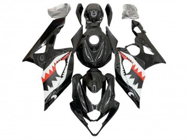 Discount 2005-2006 Black White Red Shark Suzuki GSXR 1000 Motorcycle Fairings Canada