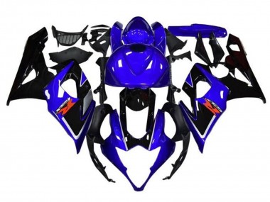 Discount 2005-2006 Blue Black White Stripe Suzuki GSXR 1000 Motorcycle Fairings Canada