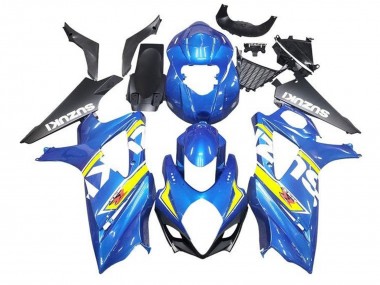 Discount 2005-2006 Blue Yellow White Black Suzuki GSXR 1000 Motorcycle Fairings Canada