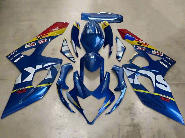 Discount 2005-2006 Blue White Yellow Red Suzuki GSXR 1000 Motorcycle Fairings Canada